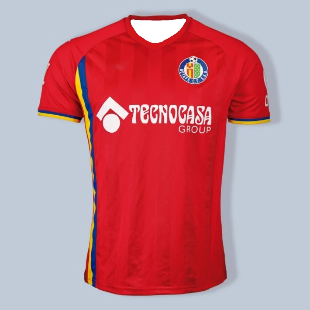 2025 جديد Getafe CF المنزل وبعيد قمصان كرة القدم ثلاثية الأبعاد مطبوعة قصيرة الأكمام تي شيرت رياضي نفس الكبار والأطفال