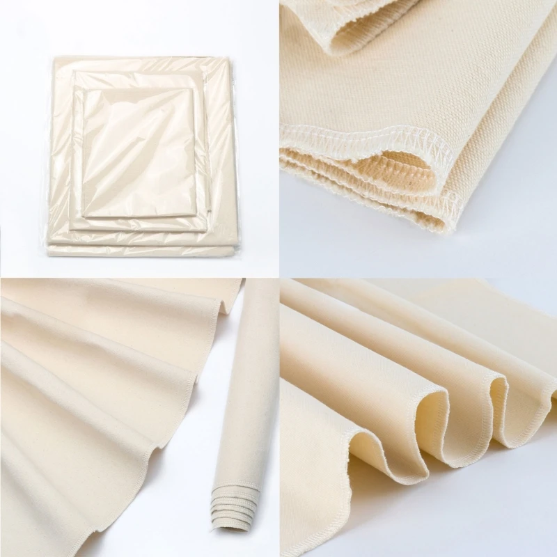 Pastryหมักผ้าPastry Proofingผ้าแป้งหมักผ้าผ้าฝ้ายผ้าลินินวัสดุสำหรับขนมปังที่สมบูรณ์แบบDrop Shipping