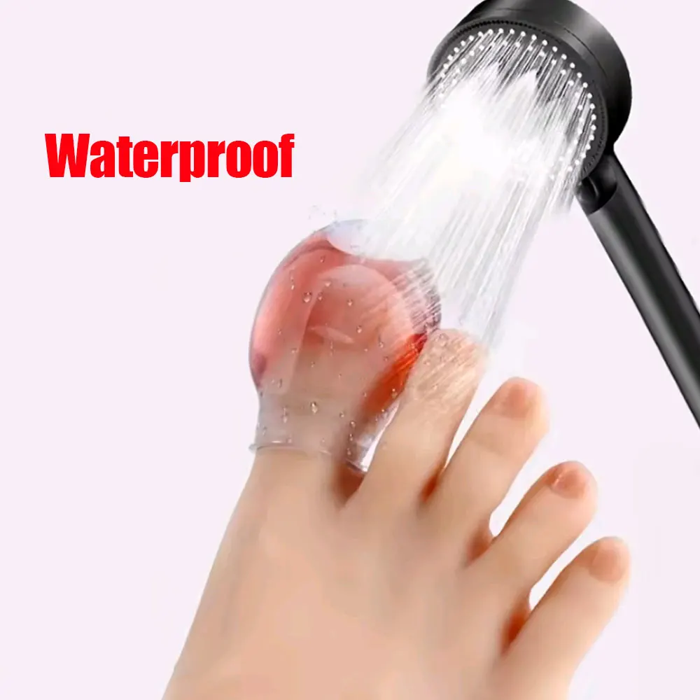 1Pcs Soft Silicone Toe Sleeves Toe Protectors, Reduce Friction Prevents Nail Insertion for Wound Care and Cutaneous Infections
