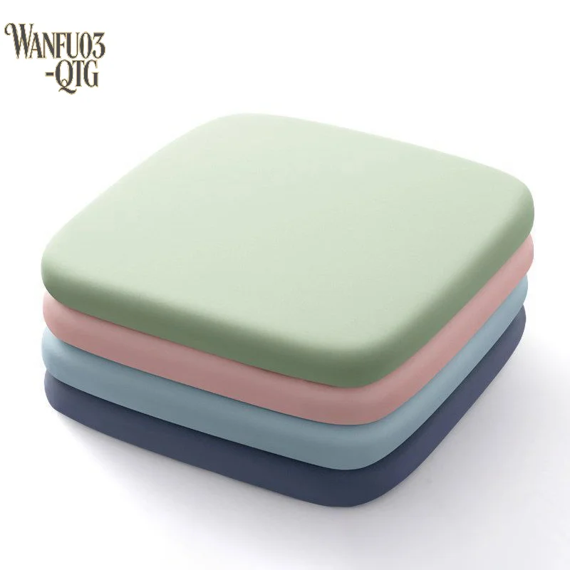Thick Seat Cushion Ultra Soft Memory Foam Office Chair Pad Breathable Rebound Waist Cushion