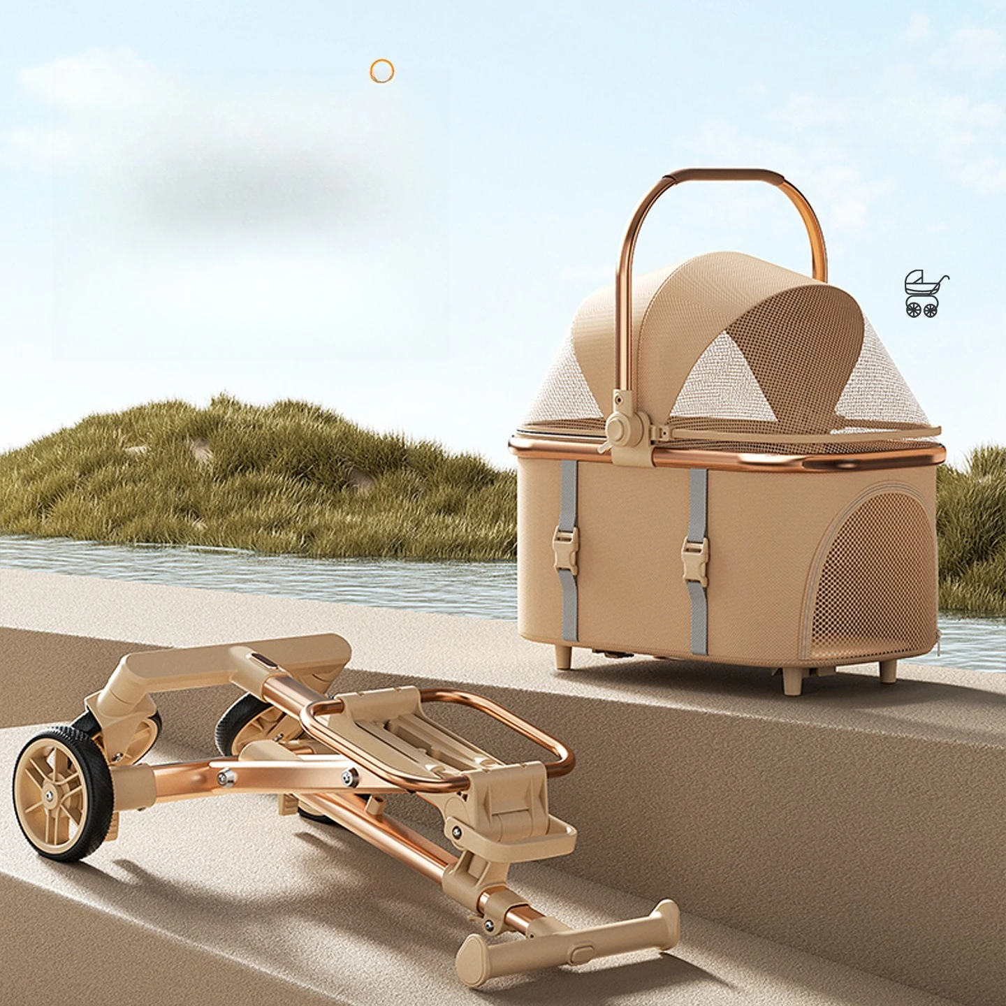 Thumbnail 2 - #17 Latest Pet Strollers Offers