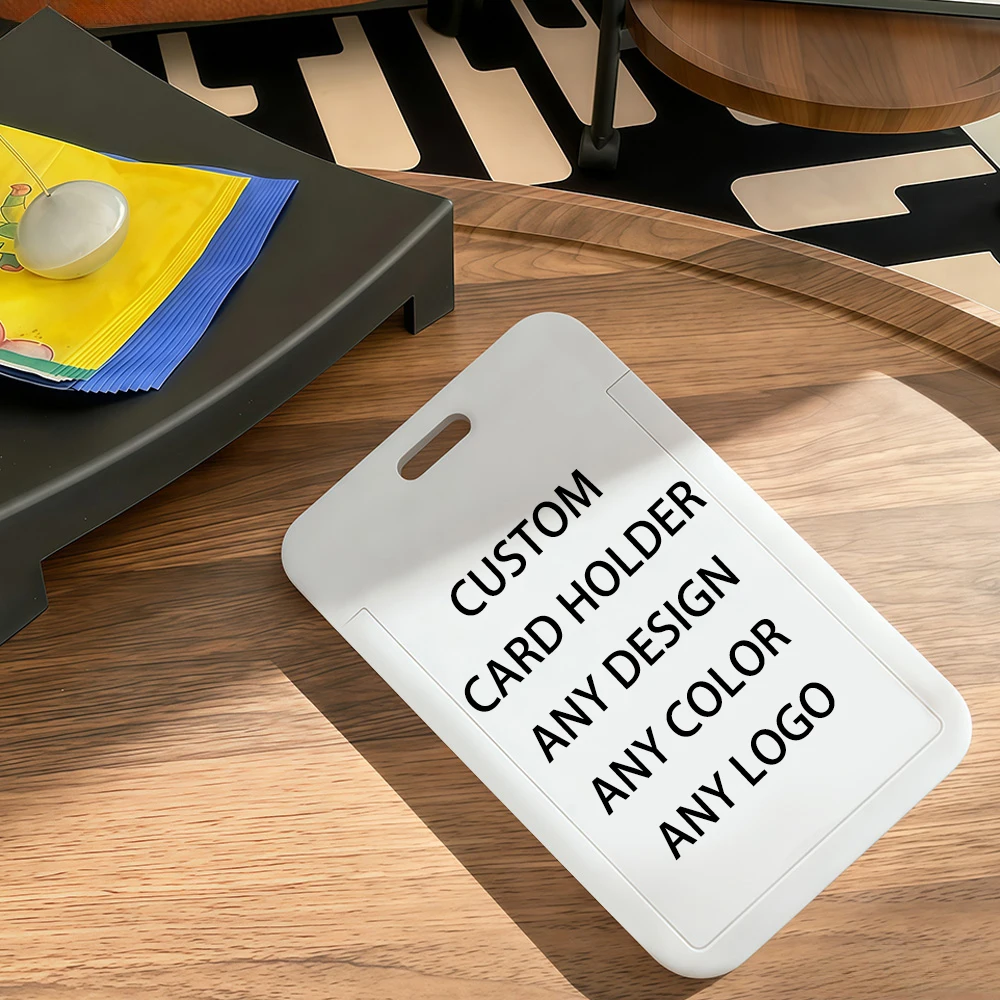 Cards Holders Custom and Lanyard Personal Tailor Your Own Photo Company Gift Custom