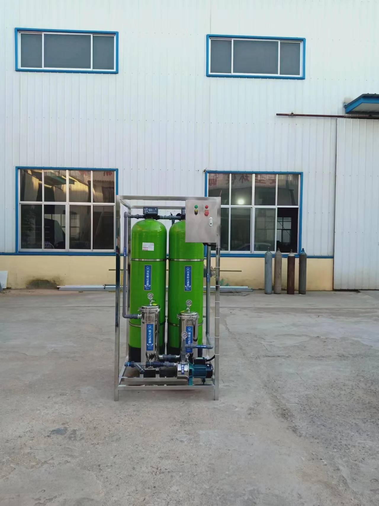 3t/h car washing water recycling machine Water clean and water filtration machine