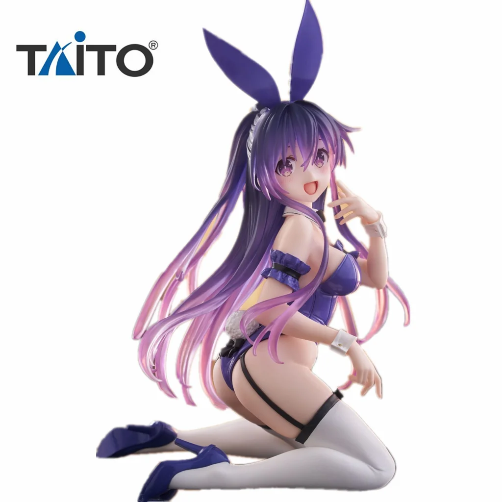 Original Taito Desktop Cute Anime Figure DATE ALIVE IV Yatogami Tohka Princess Action FIgurine Toys PVC Model Collection Doll