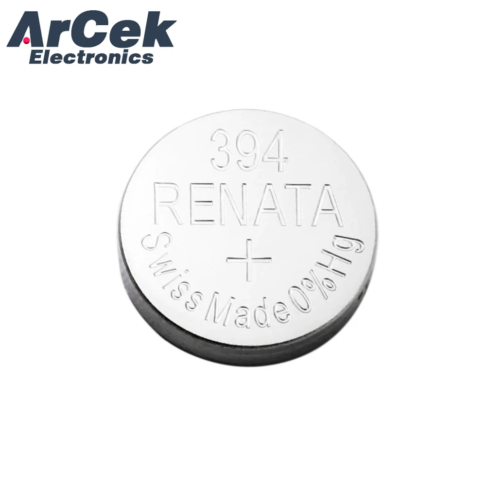 2PCS Renata Silver Oxide Watch Battery 394 SR936SW 936 1.55V 100% Original Brand Renata 394 Renata936 Battery