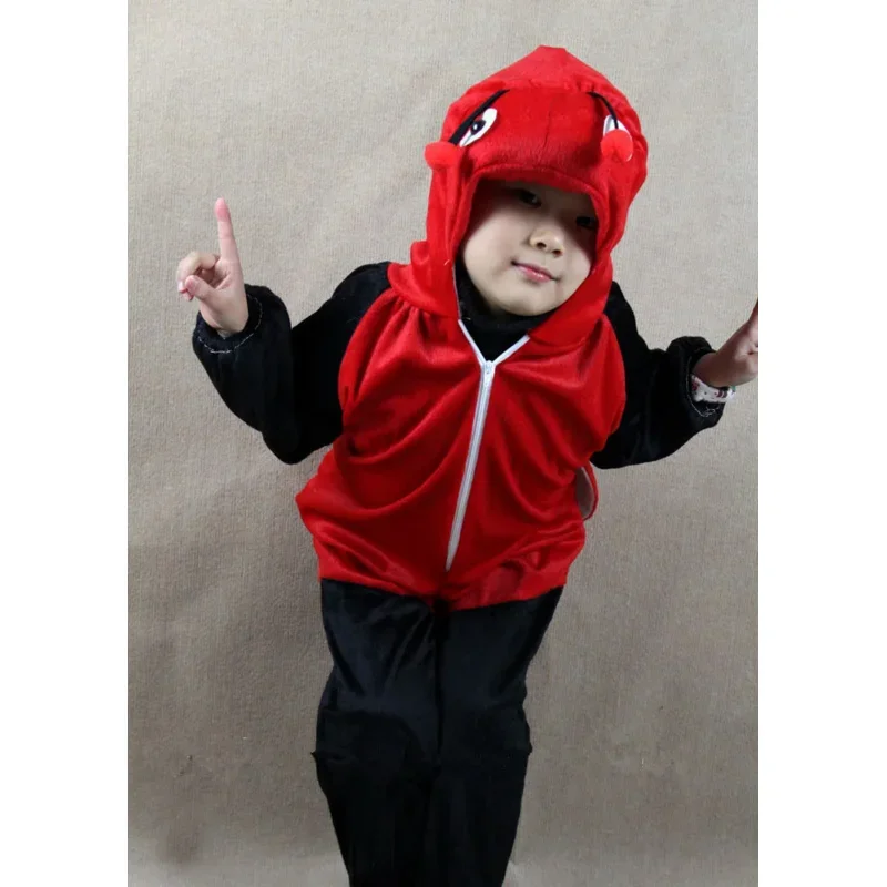 Kleinkind Marienkäfer Kostüm Kinder Cosplay Cartoon Tier Kostüm Kinder Halloween Overall für Jungen Mädchen Purim Cosplay Kostüme