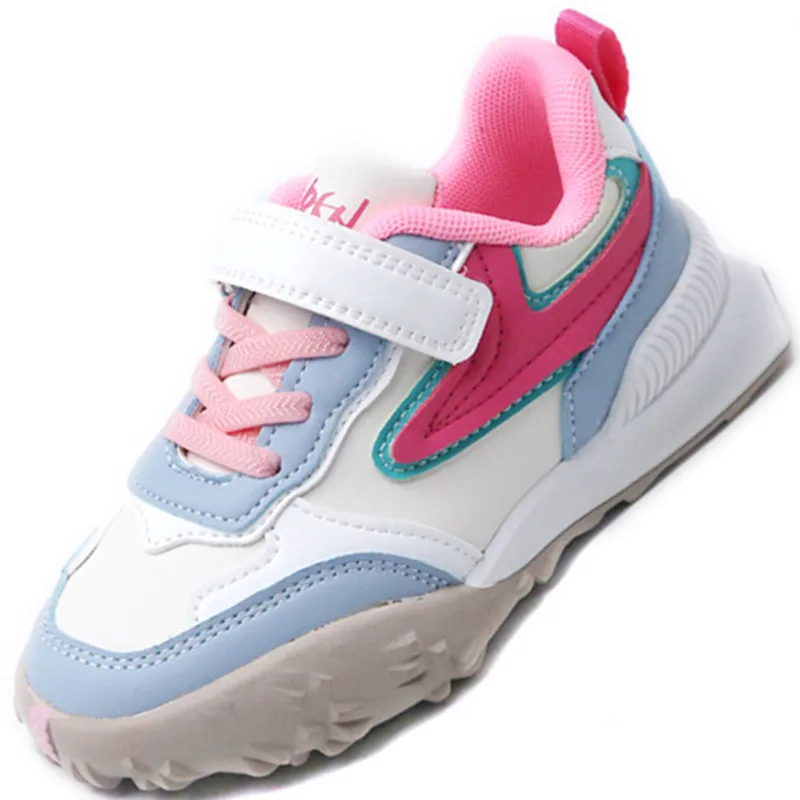 

Baby Girls Boys Soft Sole Sneakers 2023 Spring New Fashion Leather Children Kids Sport Shoes Toddler Casual Breathable Running