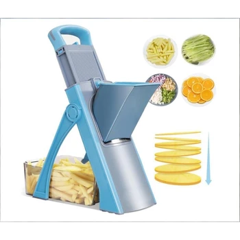Multifunctional Vegetable Cutter Slicer Grater Manual Kitchen Shredder Slicing Tool…