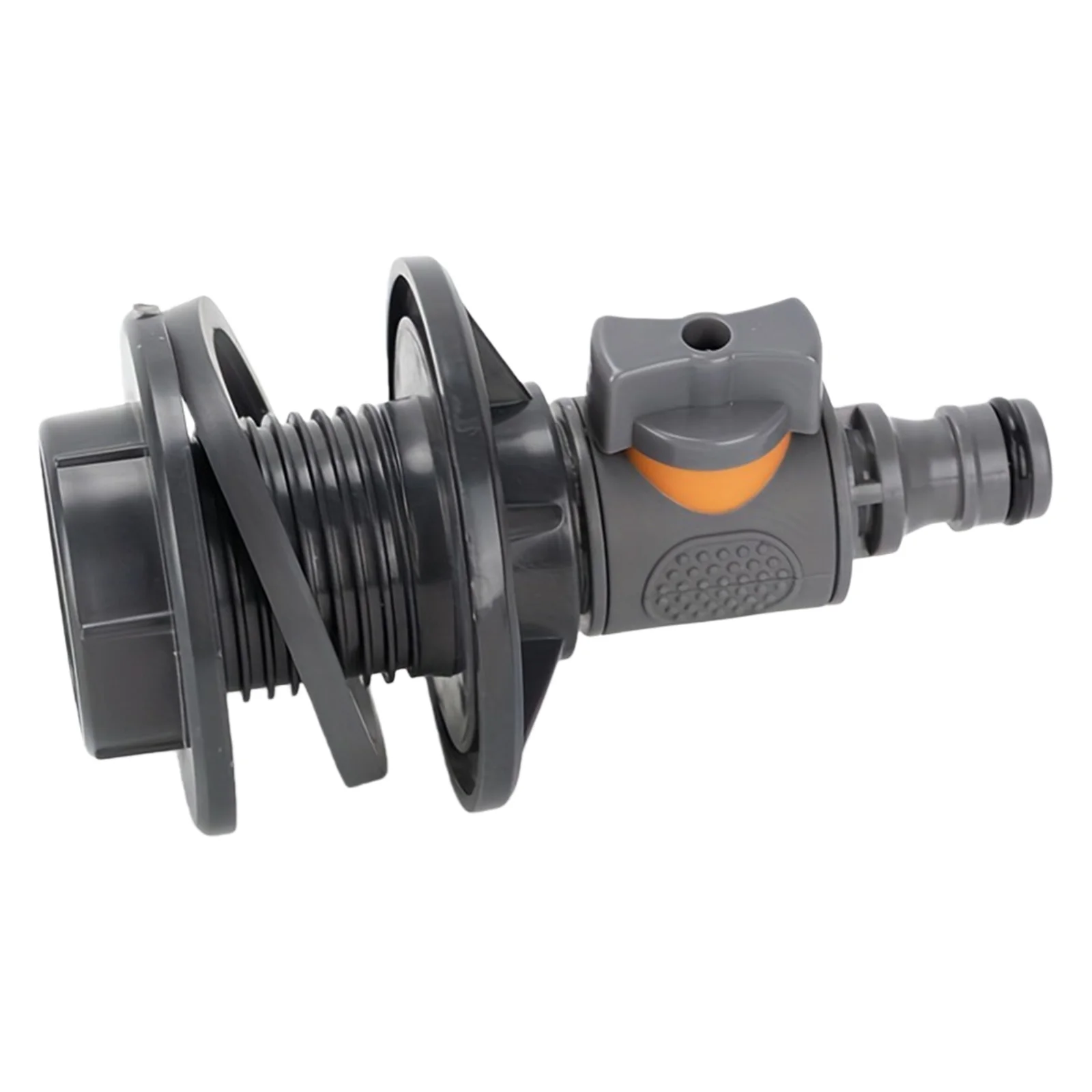 Rainwater Collection Connector Kit Quick Installation Universal Connector Adapter Kit 3/4in Female Thread with Valve