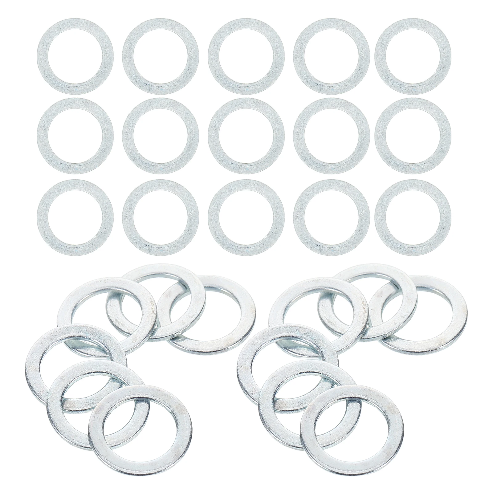 

100pcs Skateboard Axle Washers Metal High Compression Resistance Durable Replacement Parts Multifunctional Easy Installation