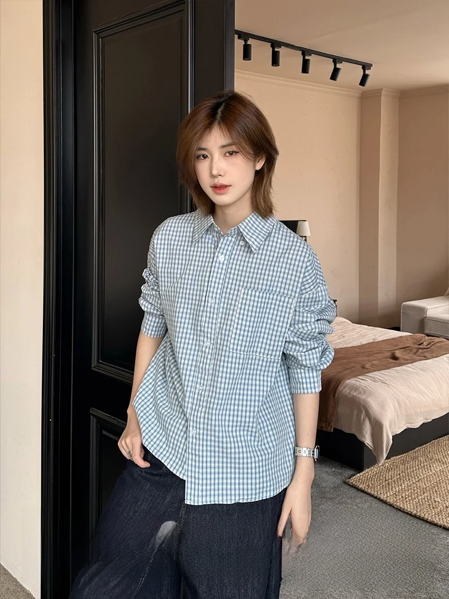 

Unisex Long Sleeve Pure Cotton Casual Shirt Ja1 Never Stays up Late Japanese Style Loose Outerwear Shirt Collar Sun Prot...