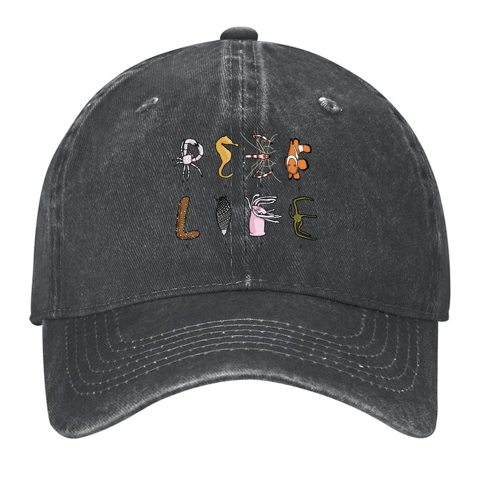 

Reef Life Baseball Cap Hat Man For The Sun hats on offer Trucker Hat custom Hat For Man Women's