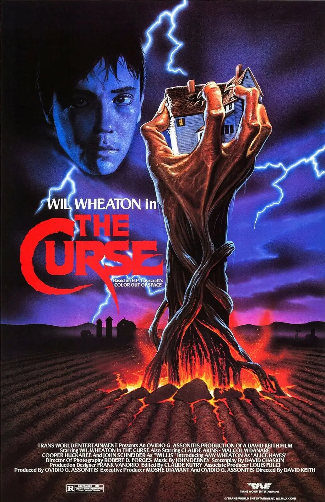 

The Curse Movie Print Art Canvas Poster For Living Room Decor Home Wall Picture