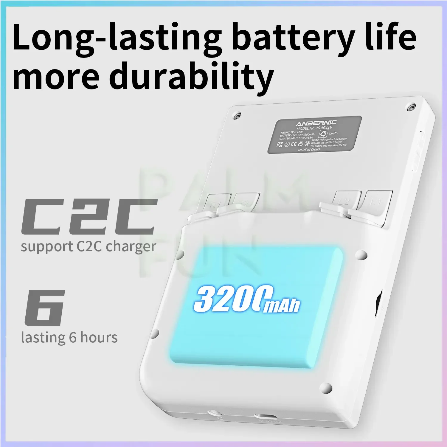 ANBERNIC RG40XXV RG40XX H وحدة تحكم بجهاز لعب محمول 4.0 بوصة 640*480 شاشة نظام لينكس 5G واي فاي بلوتوث HDMI TV مشغل ألعاب الفيديو