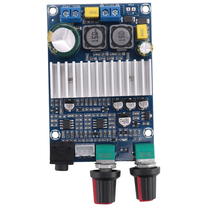 FULL-TPA3116 Плата усилителя сабвуфера 100 Вт, бас-выход, 12-24 В постоянного тока, цифровые небольшие усилители мощности, аксессуары для видео и аудио