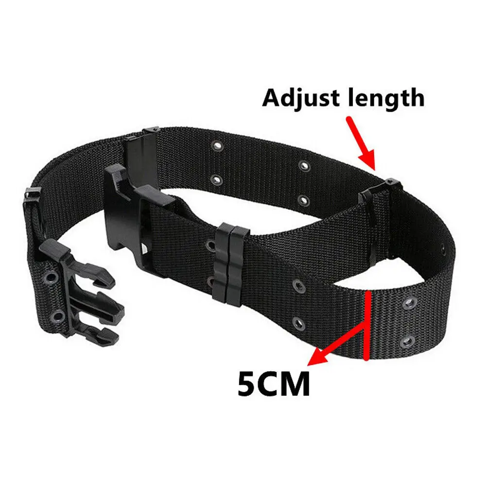 حزام تكتيكي قابل للتعديل، أحزمة عسكرية، حزام الخصر، أحزمة عسكرية للرجال