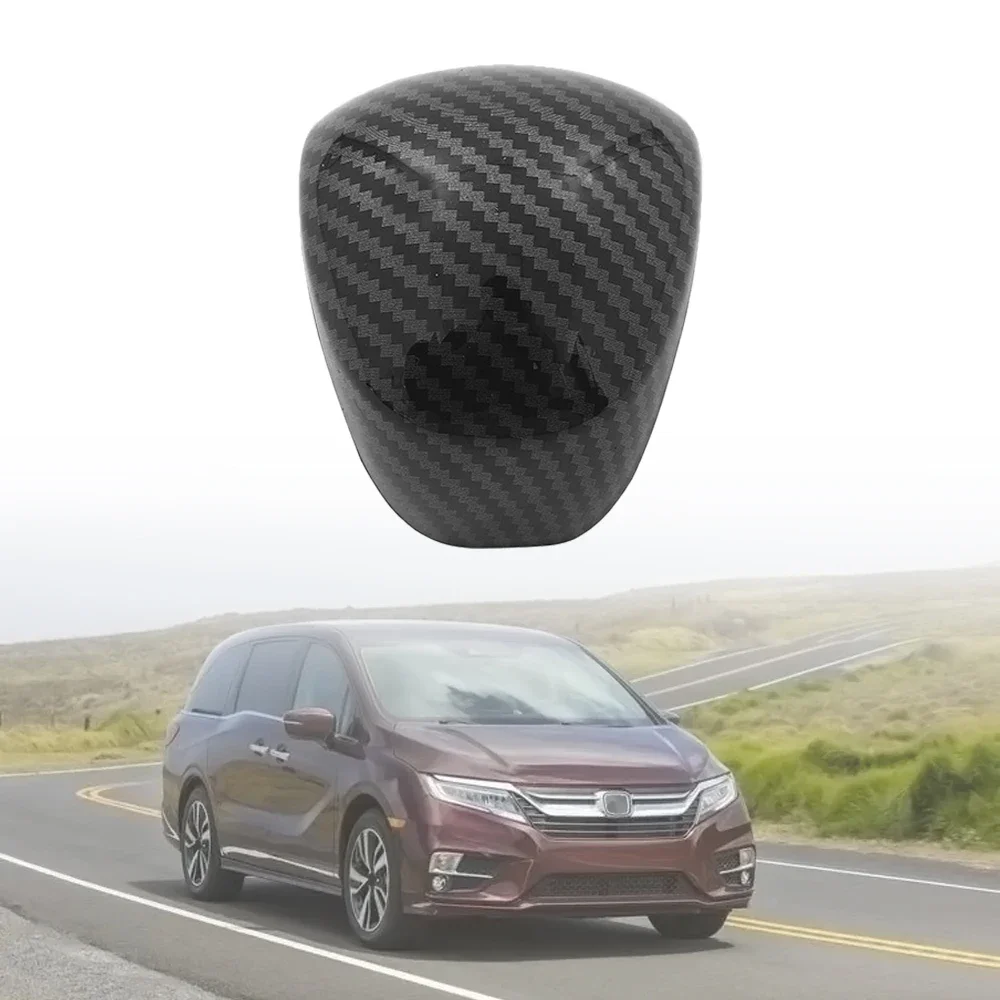 

ABS углеродное волокно, автомобильная ручка переключения передач, ручка головы, накладка, наклейка для Honda Odyssey 2015-2021 ELYSION 2016+