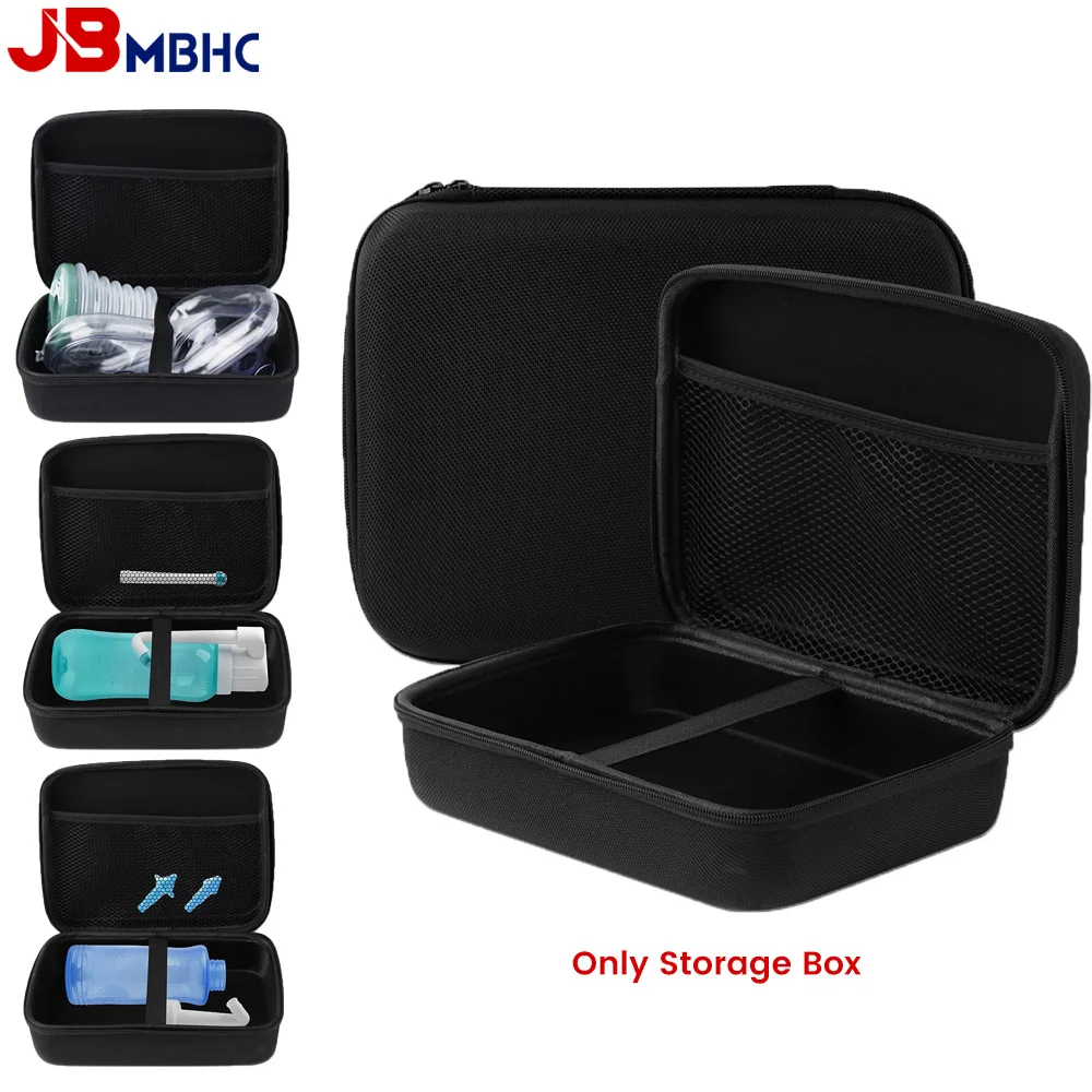 Storage Bag for Asthma Inhaler Nasal Cleaner Nebulizer Accessories Hard Protective Case Scratch-resistant Anti-fall Protector