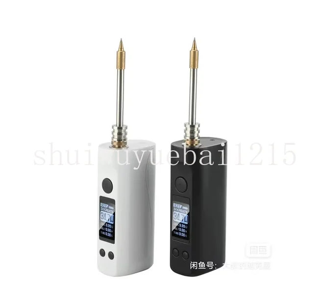 Large Screen LED Wireless Portable USB Charging Electric Soldering Iron 75W Small Welding 510 Interface Constant Temperature