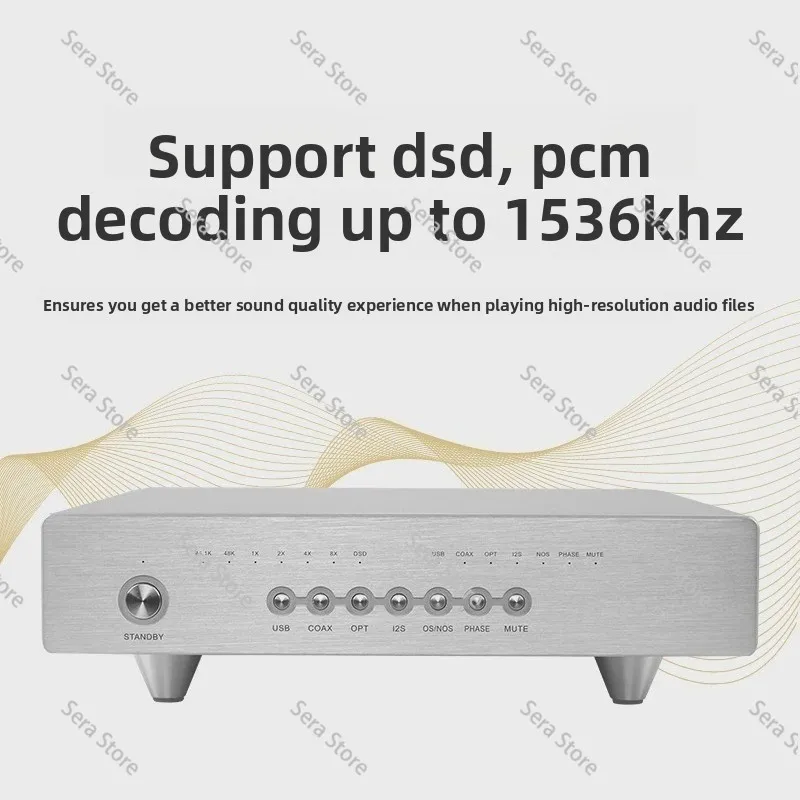 Denafrips Enyo 15th digital audio decoder R2R architecture entry-level DAC supports DSD and PCM decoding up to 1536KHZ