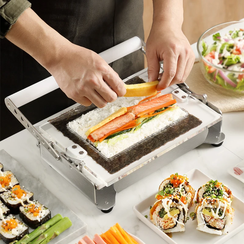 #Commercial sushi tool set Japanese sushi mold Handmade rice ball mold Seaweed rice tool sushi machine ST-801
