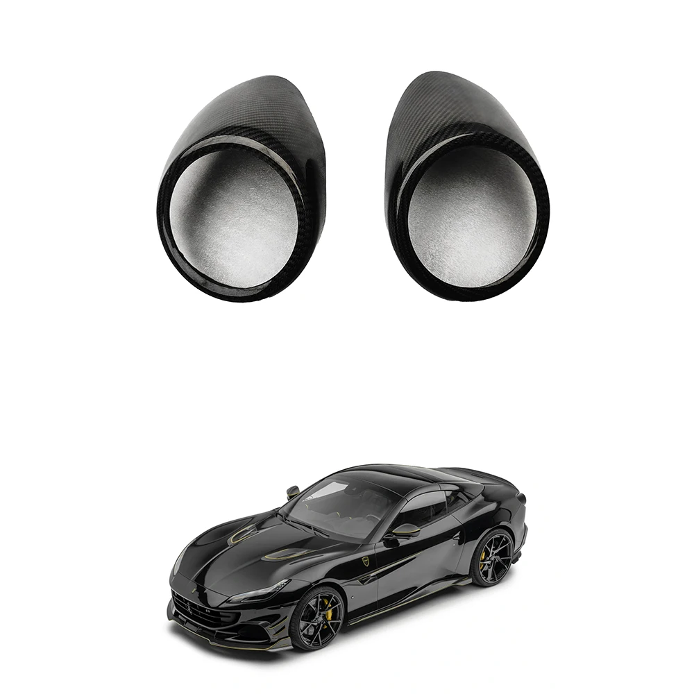 Autoclave Dry Carbon Fiber Tail Light Covers for Portofino MSY Style Premium Quality Glossy/Matte Finish Rear Decoration