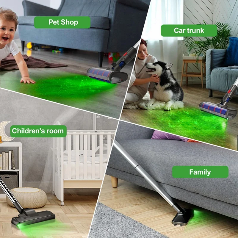 A86I-подходит для пылесоса Dyson, индикатор пыли, аксессуары для пылесоса Shark Bissell Green Light