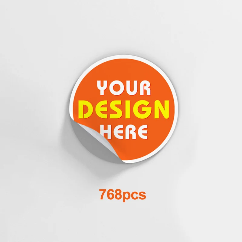 Op maat gemaakte evenementenstickers - Gepersonaliseerde logo/fotostickers voor bruiloften, verjaardagen, merkpromotie en geschenkverpakkingen