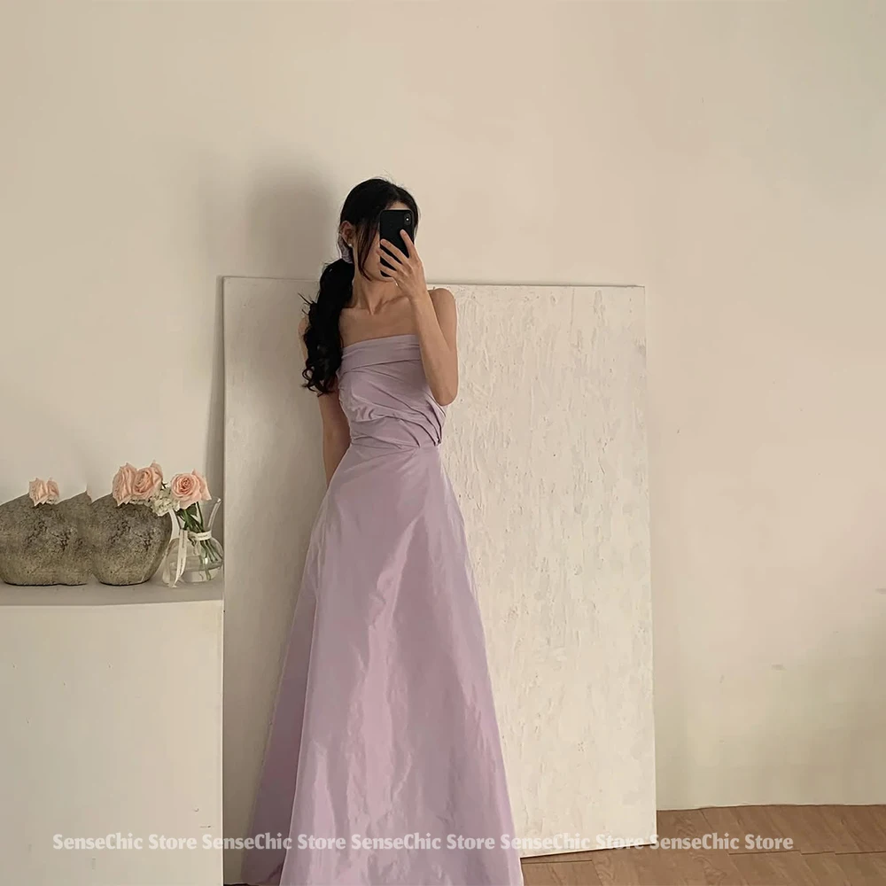 Strapless Weddings Dresses Detachable Sleeves Simple ドレス ウェディング Satin A-Line Reception Dresses for Bride Customized