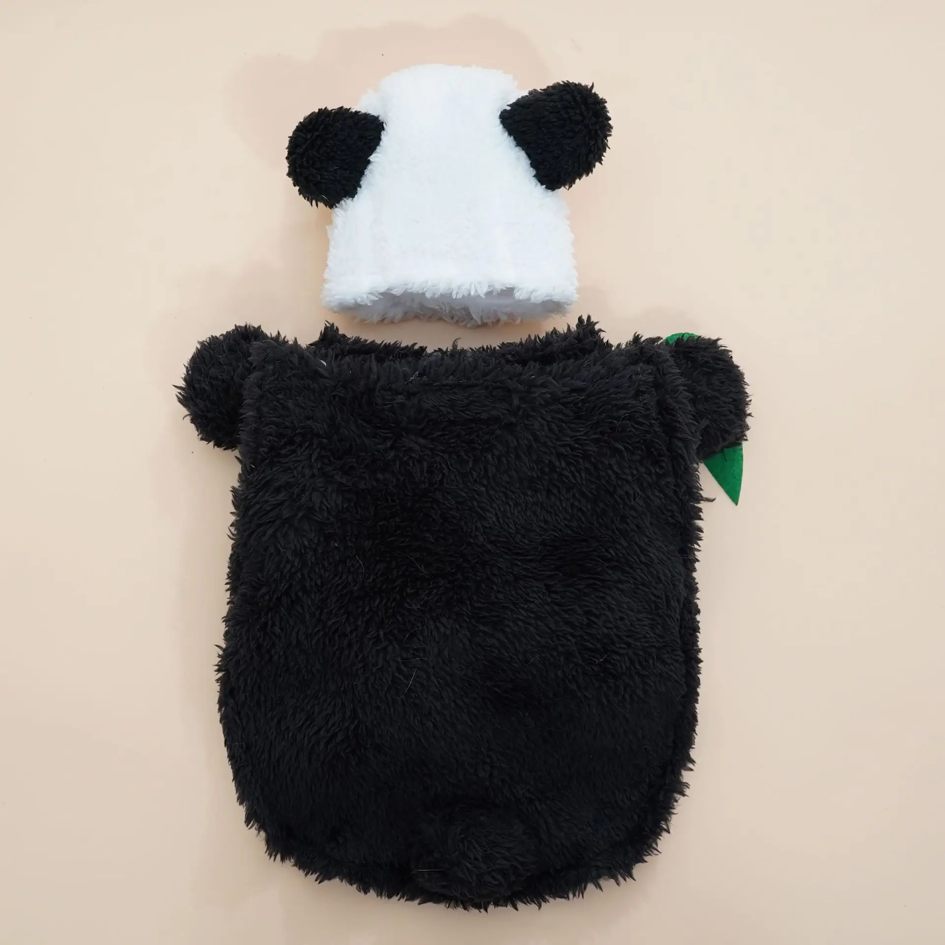 Cute Panda Pet Cat Costume With Hat Warm Pet Clothes for Small Dogs and Cats Coat Jacket Puppy Funny Cat Clothes