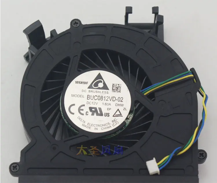 New for Delta Electronics BUC0812VD-02 DC 12V 1.60A Turbo Cooling Fan All-In-One Fan