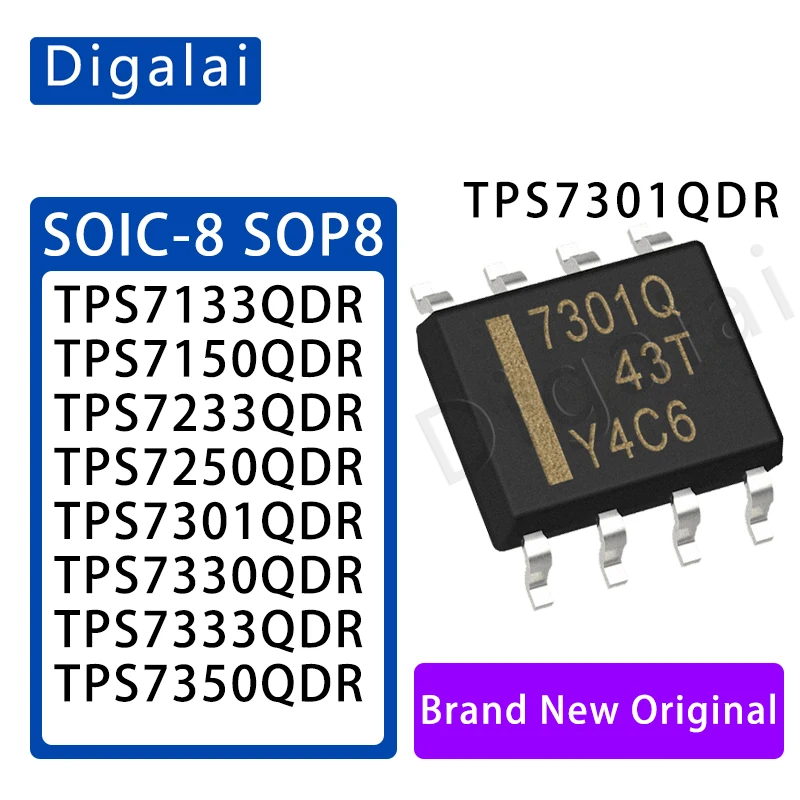 

TPS7x3xQDR Ultra-Low Noise LDO Regulator 1.2-5V 0.5A Adjustable/Fixed Output SOT-23-5 Bulk Stock for Medical/Industrial Sensors