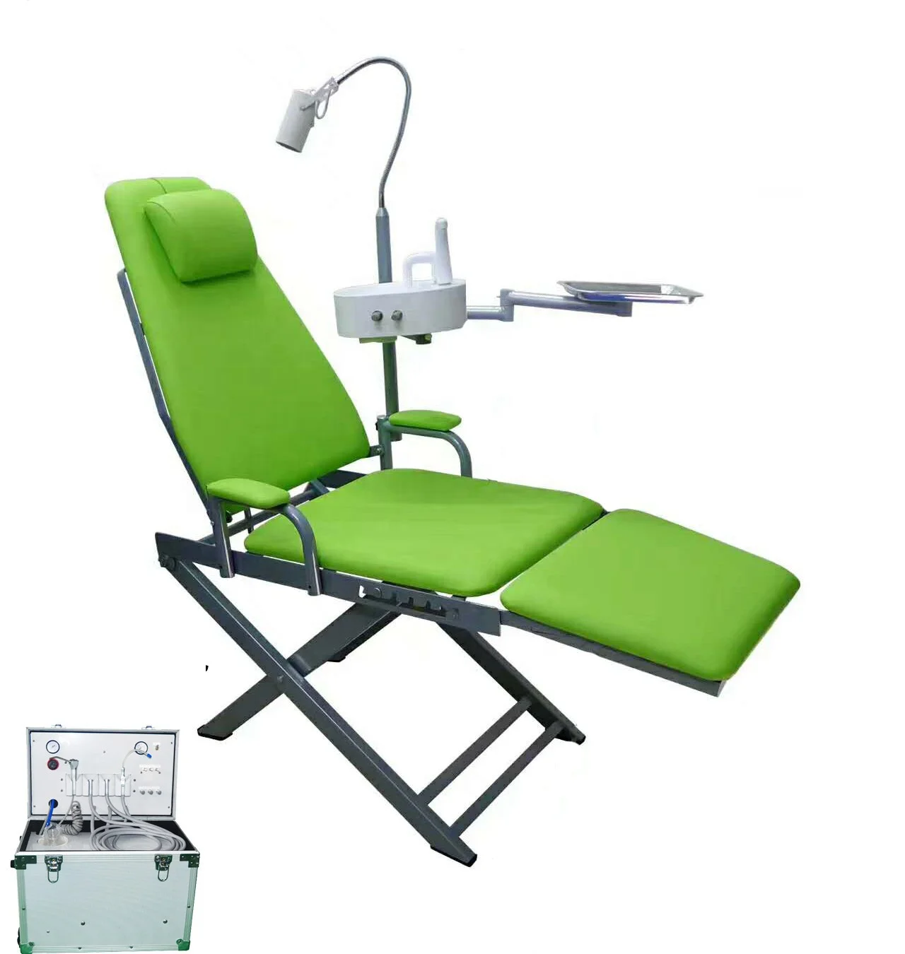 portable  unit chA ir with portable operation light for Mobile Clinic portable  chA ir with  unit