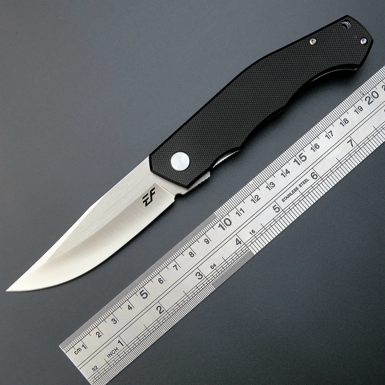 Eafengrow EF241 Hunting Pocket Knife D2 Steel Blade G10 Handle Folding Knife Camping Fruit Knife Edc Tool