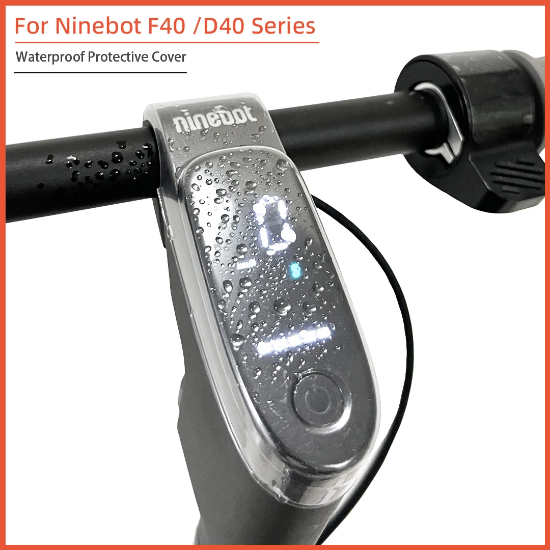 Waterproof Dustproof Silicone Protective Cover For Ninebot Electric Scooter F20 F30 F40 D18w D28 D40 Display Dashboard