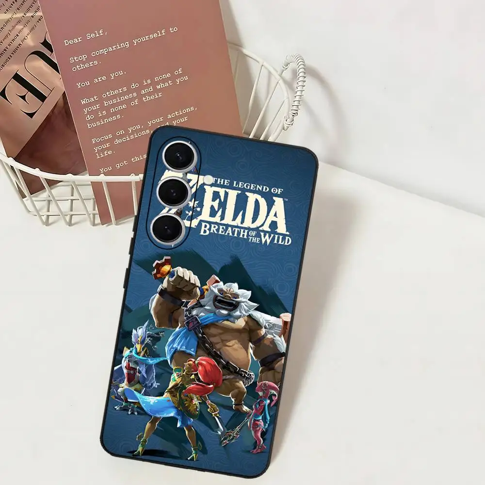 حافظة هاتف The Legend Of Zeldas لهاتف سامسونج S 24 Fe 25 Ultra Plus 20 Lite 21 30 22 23 24 22 Ultra 5G Fundas
