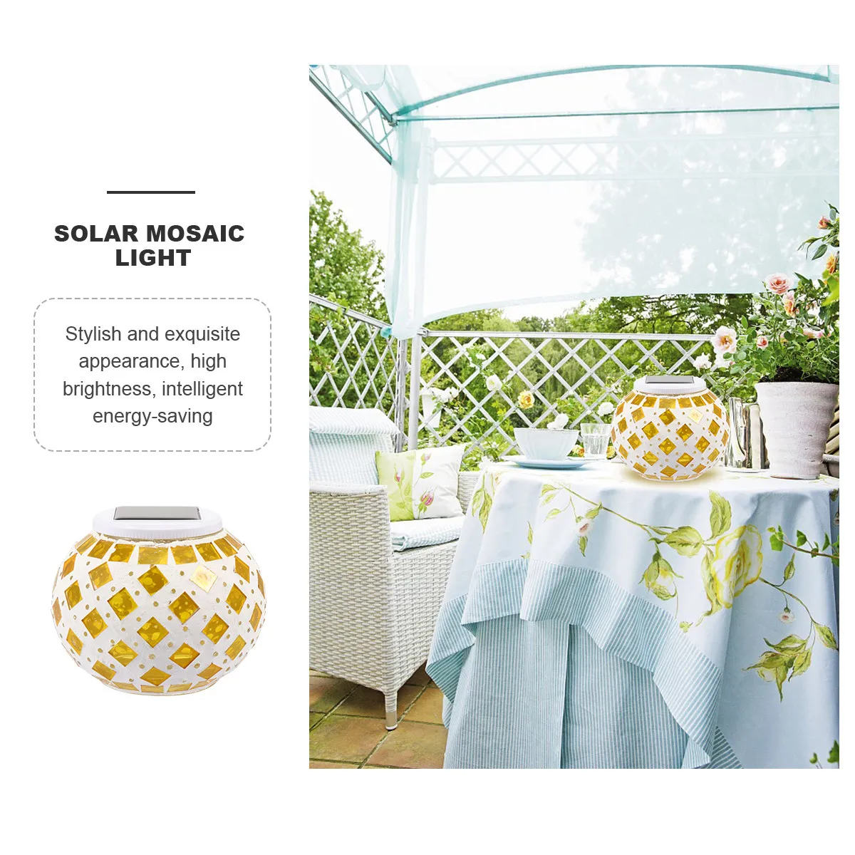 solar-powered-mosaic-led-light-outdoor-decor-for-garden-fence-deck-terrace-rainproof-stylish-warm-glow-automatic-sunset