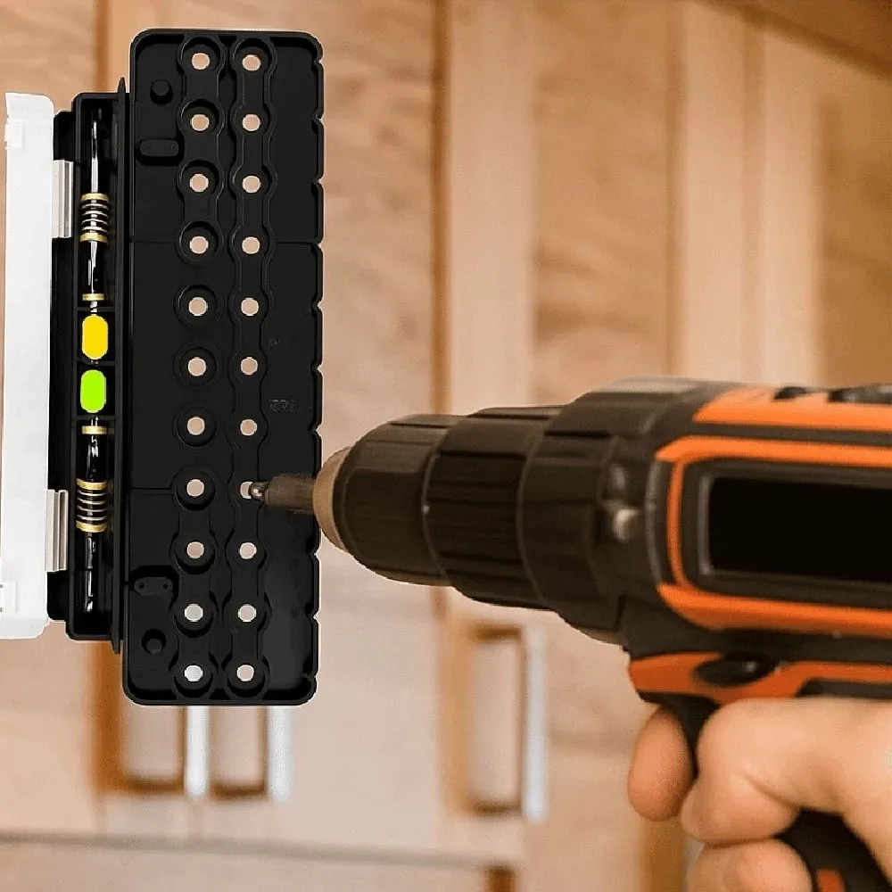 Positioning Woodworking Drilling Locator Straight Hole Hardware Drill Bits Punch Locator Handheld Vertical Drilling