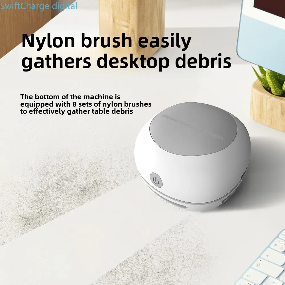 New minimalist style, high suction charging handheld student desk, keyboard, desktop vacuum cleaner
