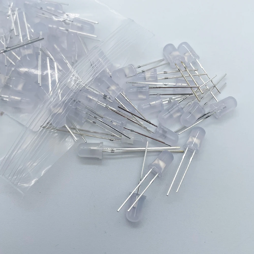 F5 Mist Colorful LED Diode 5mm(Additional components of soldering kit)