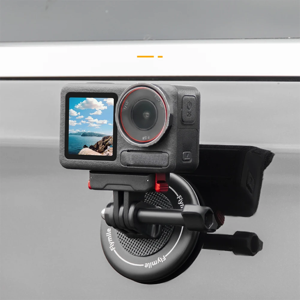 Support de caméra à base magnétique avec rotule à 360 °, adaptateur de caméra, vis 1,4 ", DJI Action 5 Pro, Insta360, DJI Pocket 3