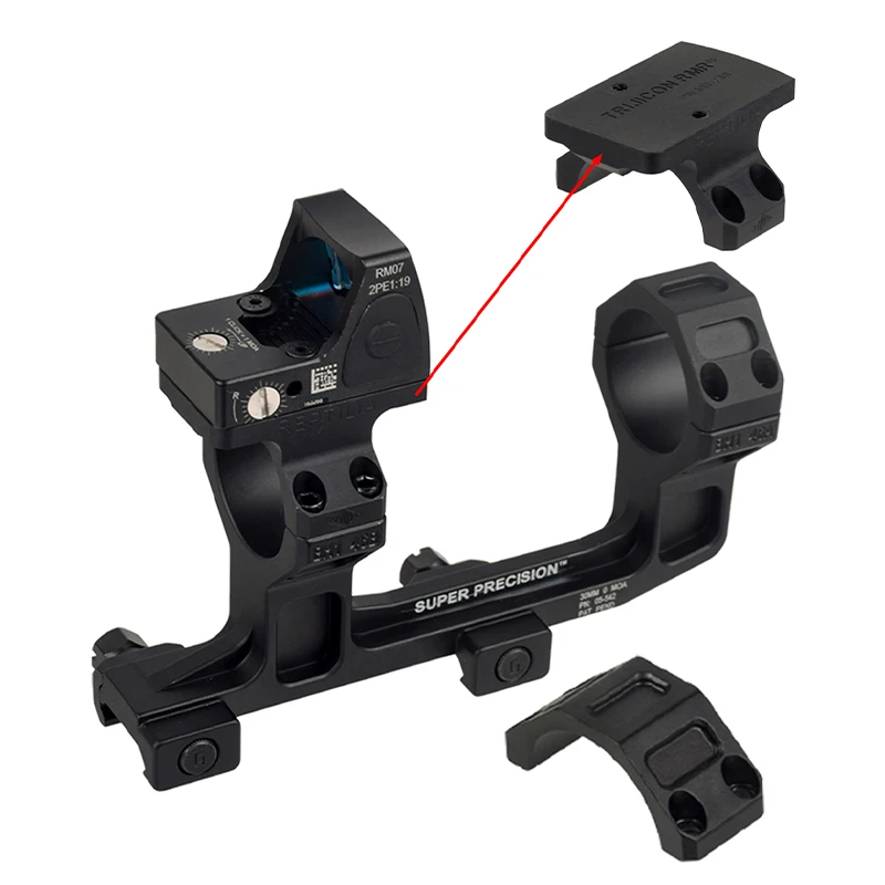 Tactical GEISSELE Cantilever Scope Mount 25.4mm 30mm QD Ring 45° 90° Mount High Low Profile Base Super Precision For AR15 M4
