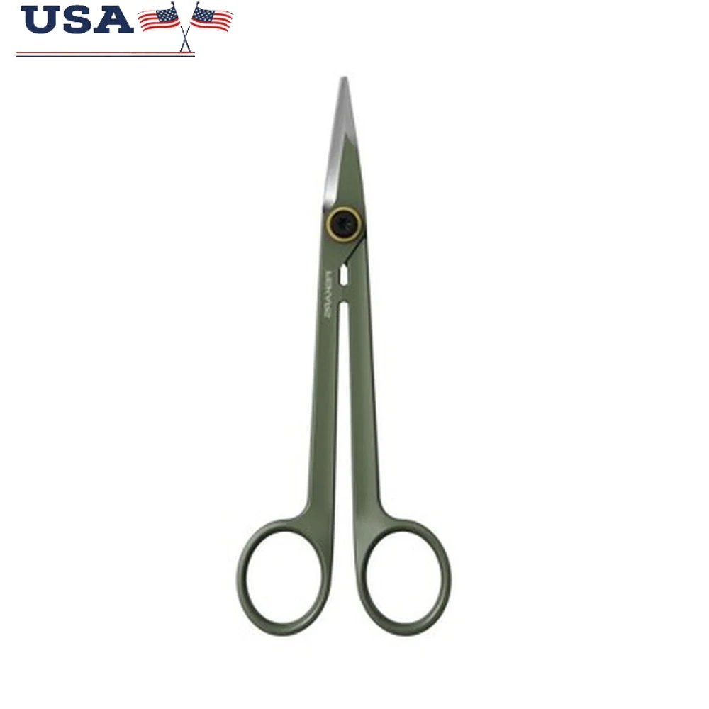 

Precision Garden Shears Stainless Steel Plant Snips Fine Trimming Ambidextrous Handle Durable Blades Easy Cuts Home Gardening