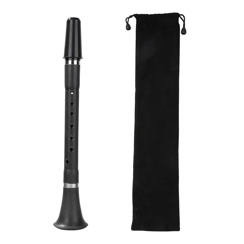 

Mini Bb B Flat Clarinet Pocket Clarionet Woodwind Instrument with Storage Bags for Beginners Practice Musical Instrument