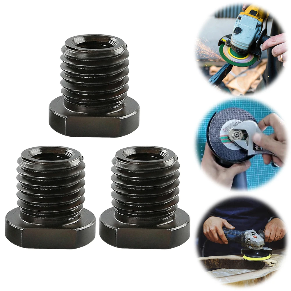 

3 шт. адаптер для угловой шлифовальной машины «мама-папа» преобразователь из углеродистой стали интерфейсный разъем для полировального сверла соединительный инструмент