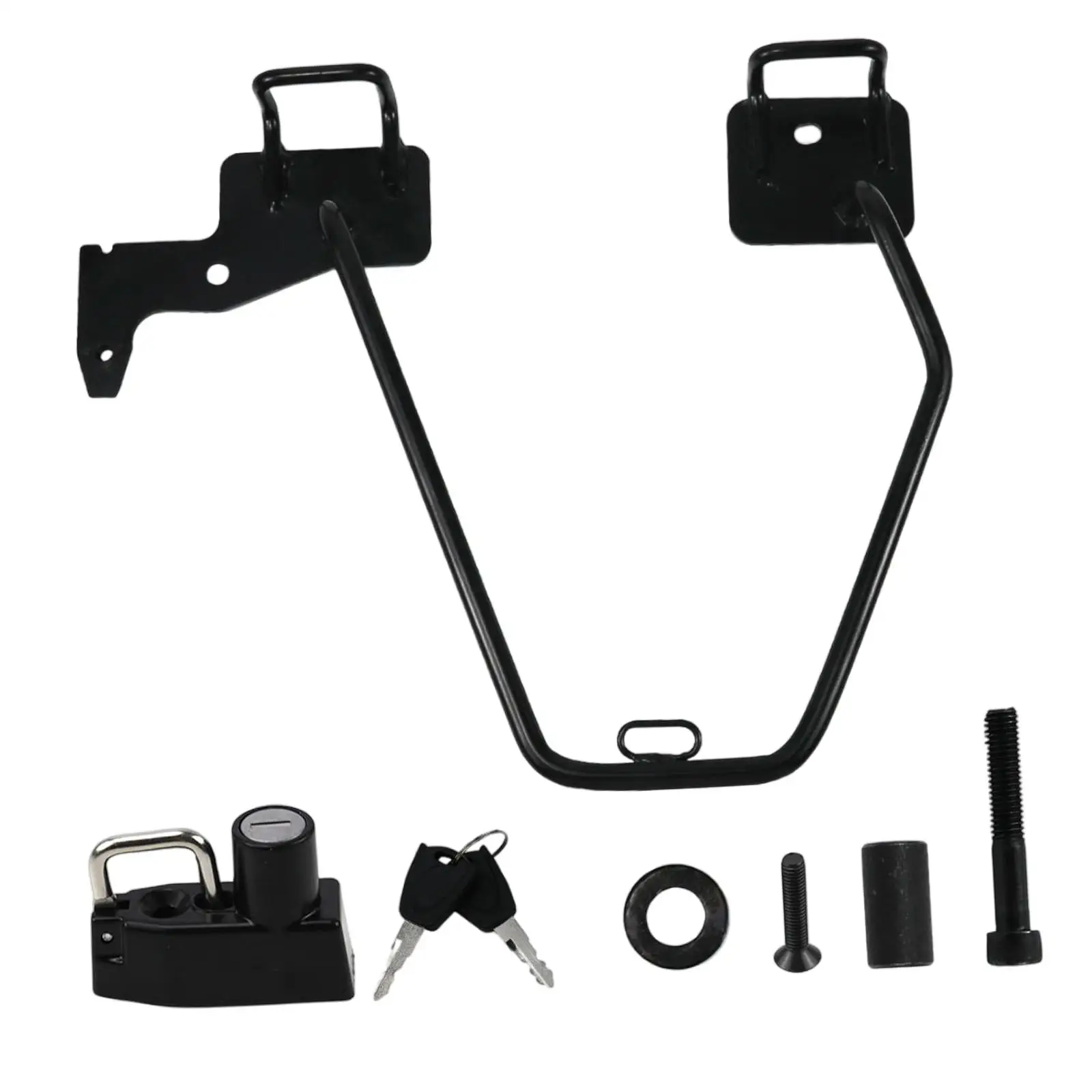 Motorcycle Side Bag Support Left Side Replace Stable Sturdy Maximum Load 5 kg