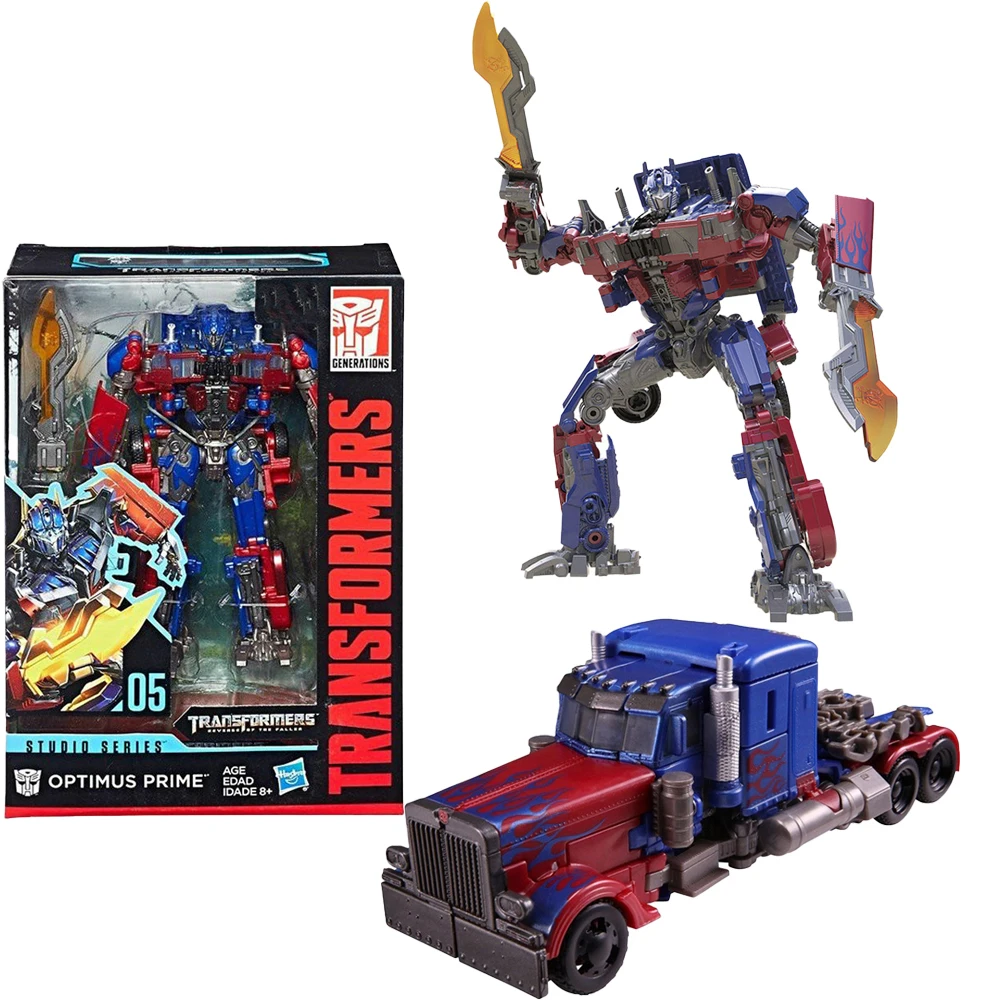 Original New Hasbro Transformers Studio Series 05-113 All Voyager Class Robot Juguetes Collection Anime Action Figure Model Toys