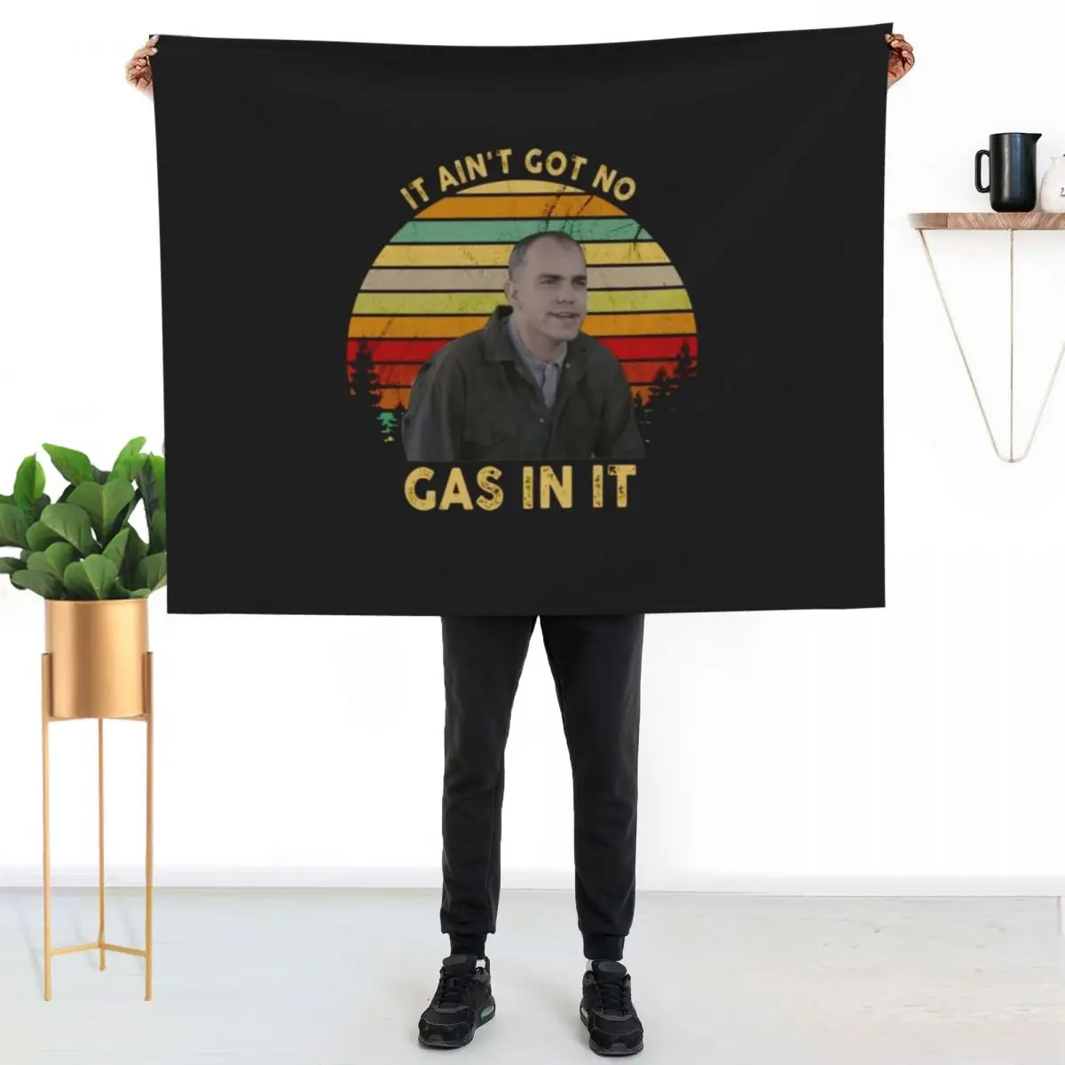 It Ain t Got No Gas in It Sling Blade Vintage Throw Blanket for babies Bed linens for sofa warm for winter Blankets