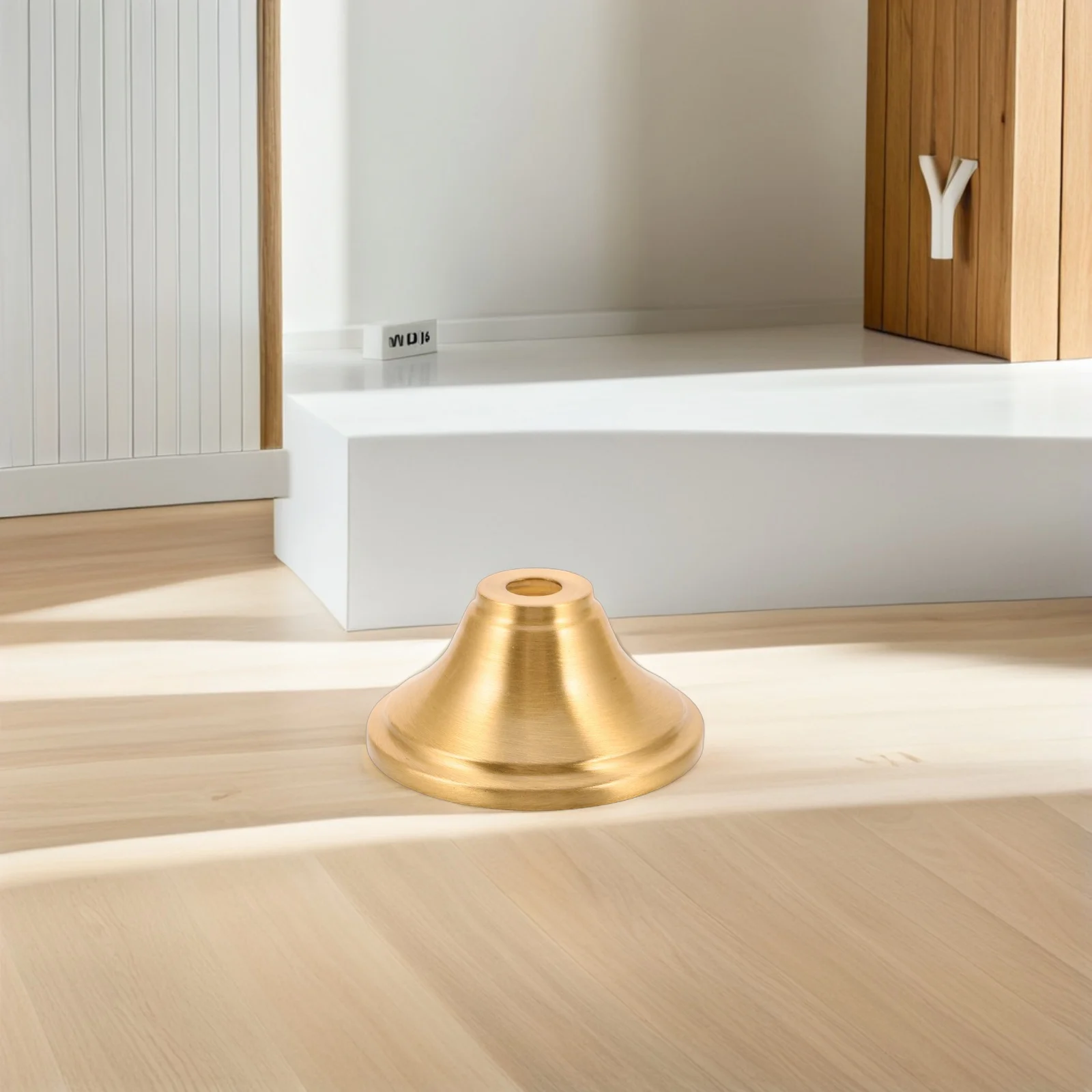 أنيقة الجدول مصباح Finials متوهج حافة البوق عاكس الضوء غطاء لغرفة الطعام تركيب المصابيح ملحقات المصابيح الزخرفية #5