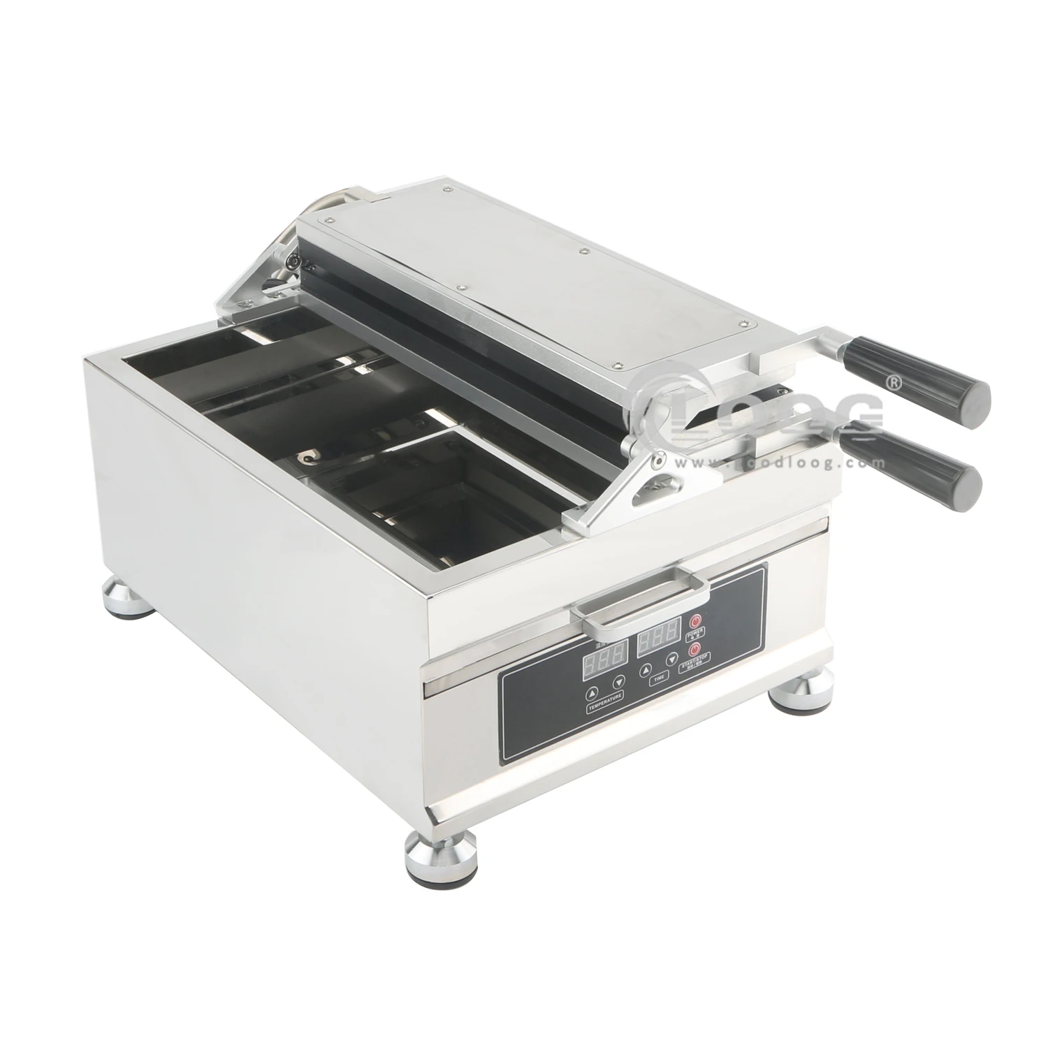 Changeable Plate Electric Ice Cream Open Mouth Fish Waffle Making Maker 110V 220V Commercial Mini Bear Shape Taiyaki Machine